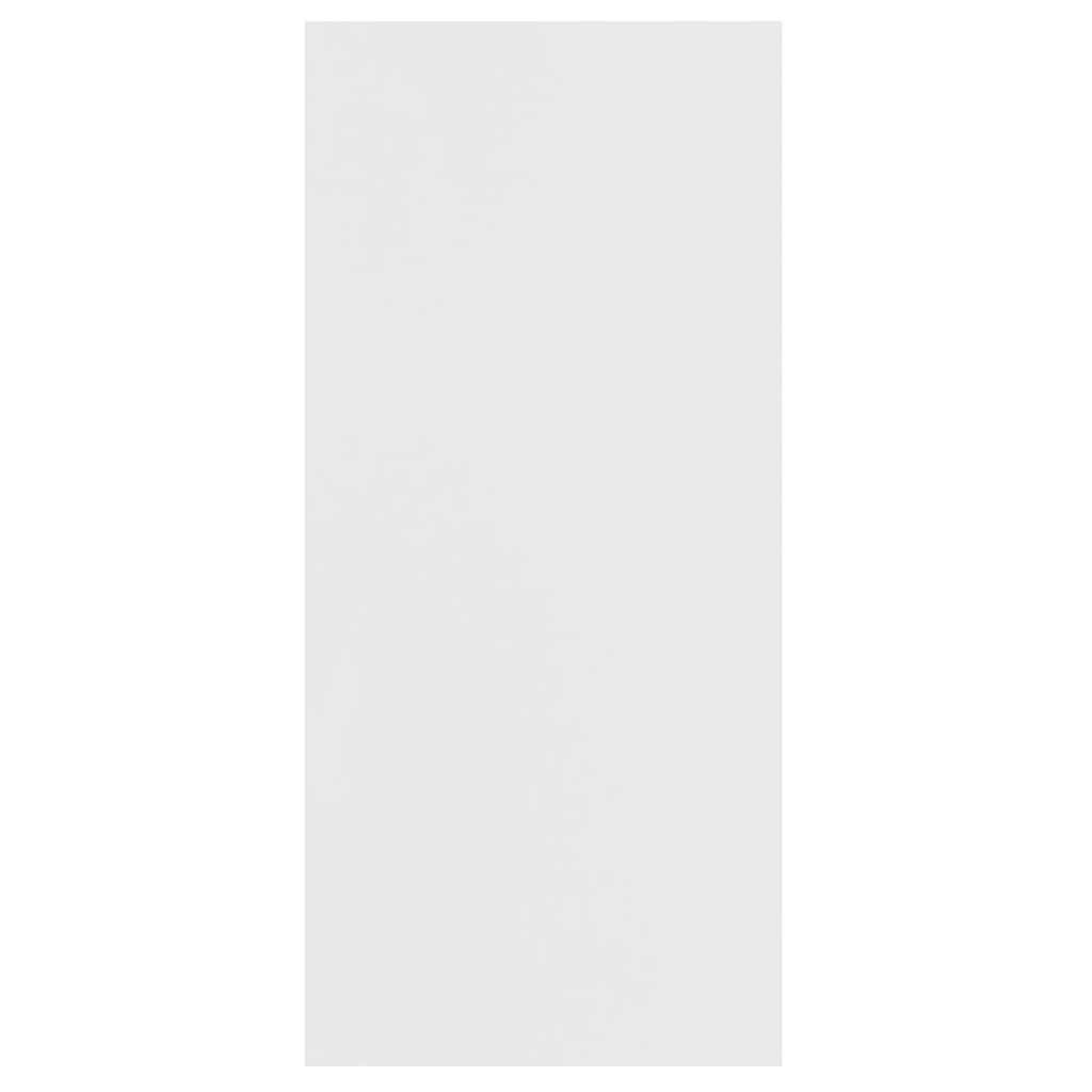 Boekenkast/dressoir 66x30x130 cm bewerkt hout wit is nu te koop bij PeponiXL, paradijselijk wonen!