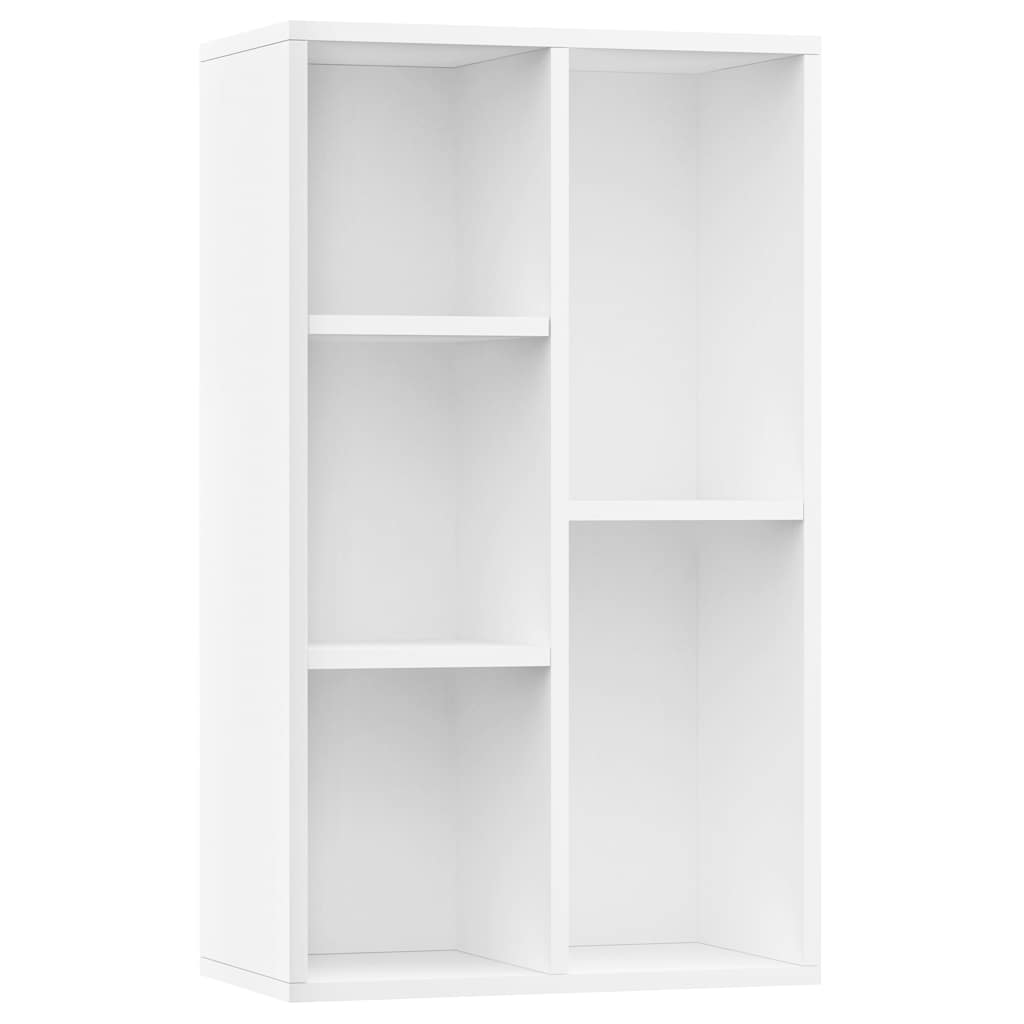 Boekenkast/dressoir 50x25x80 cm bewerkt hout wit is nu te koop bij PeponiXL, paradijselijk wonen!