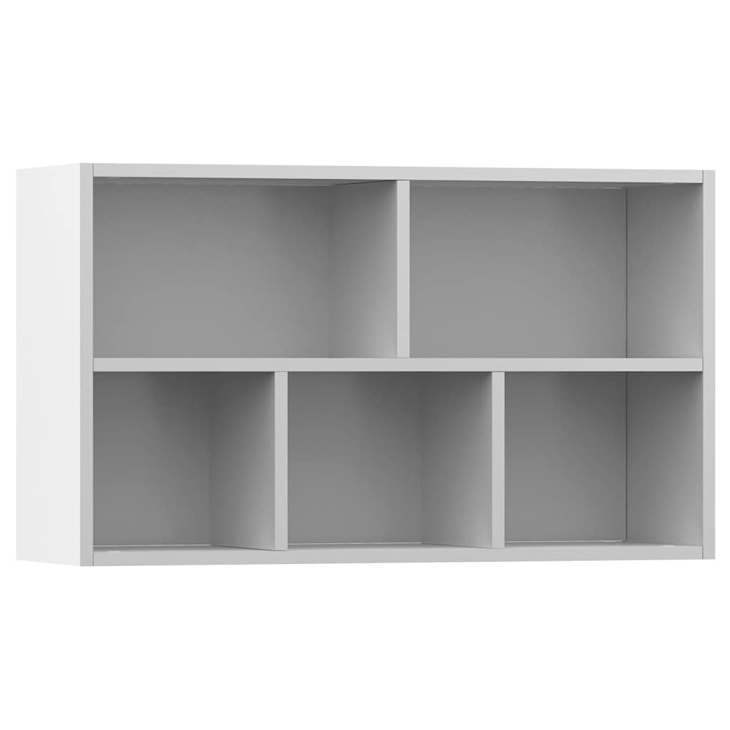 Boekenkast/dressoir 50x25x80 cm bewerkt hout wit is nu te koop bij PeponiXL, paradijselijk wonen!