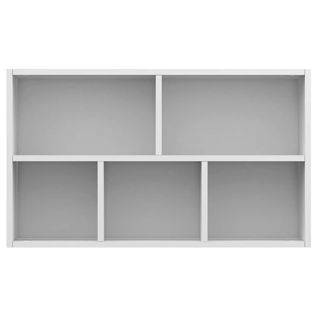 Boekenkast/dressoir 50x25x80 cm bewerkt hout wit is nu te koop bij PeponiXL, paradijselijk wonen!
