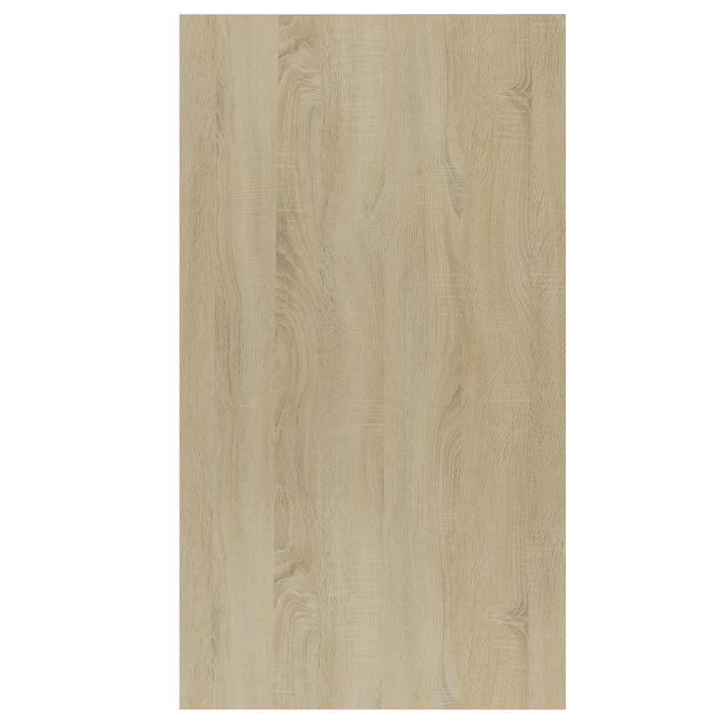 Boekenkast/dressoir 50x25x80 cm bewerkt hout sonoma eikenkleur is nu te koop bij PeponiXL, paradijselijk wonen!