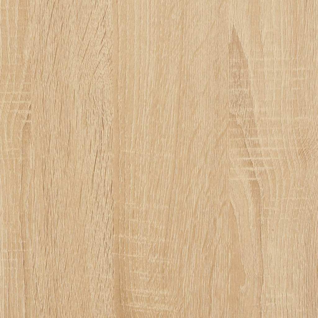 Salontafel 60x60x42 cm bewerkt hout sonoma eikenkleurig is nu te koop bij PeponiXL, paradijselijk wonen!