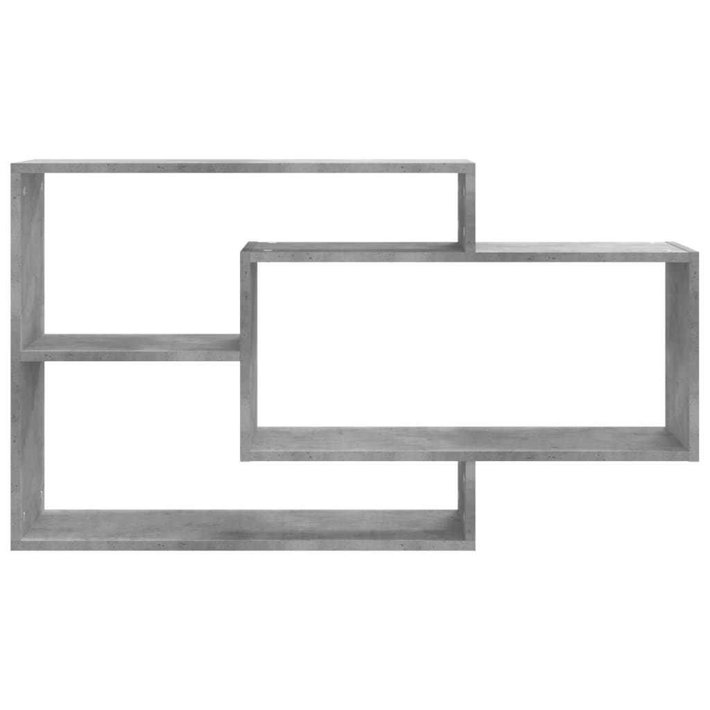 Wandschappen 104x20x58,5 cm bewerkt hout betongrijs is nu te koop bij PeponiXL, paradijselijk wonen!