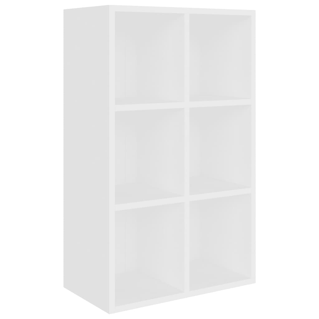 Boekenkast/dressoir 66x30x98 cm bewerkt hout wit is nu te koop bij PeponiXL, paradijselijk wonen!