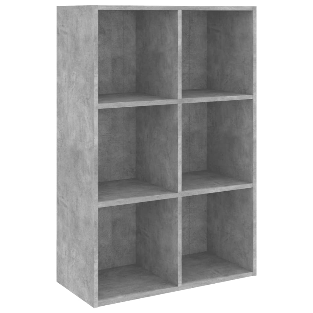 Boekenkast/dressoir 66x30x98 cm bewerkt hout betongrijs is nu te koop bij PeponiXL, paradijselijk wonen!