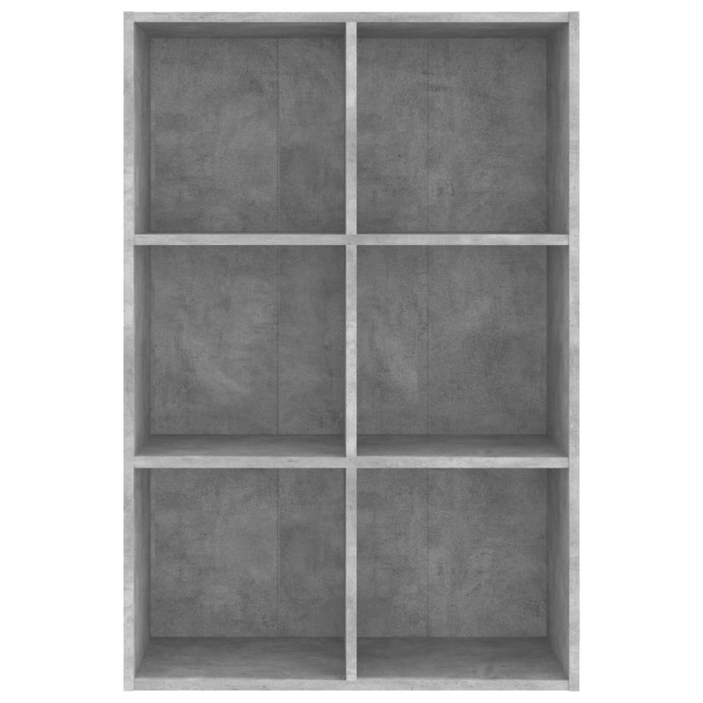 Boekenkast/dressoir 66x30x98 cm bewerkt hout betongrijs is nu te koop bij PeponiXL, paradijselijk wonen!