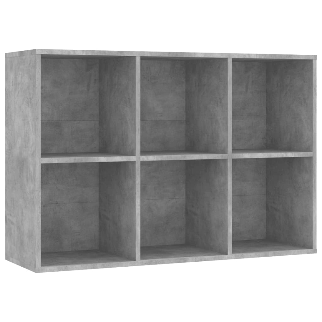 Boekenkast/dressoir 66x30x98 cm bewerkt hout betongrijs is nu te koop bij PeponiXL, paradijselijk wonen!