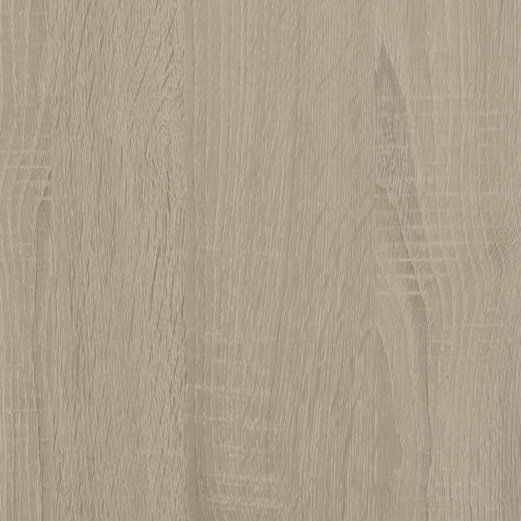 Schoenenkast 54x34x183 cm bewerkt hout sonoma eikenkleurig is nu te koop bij PeponiXL, paradijselijk wonen!