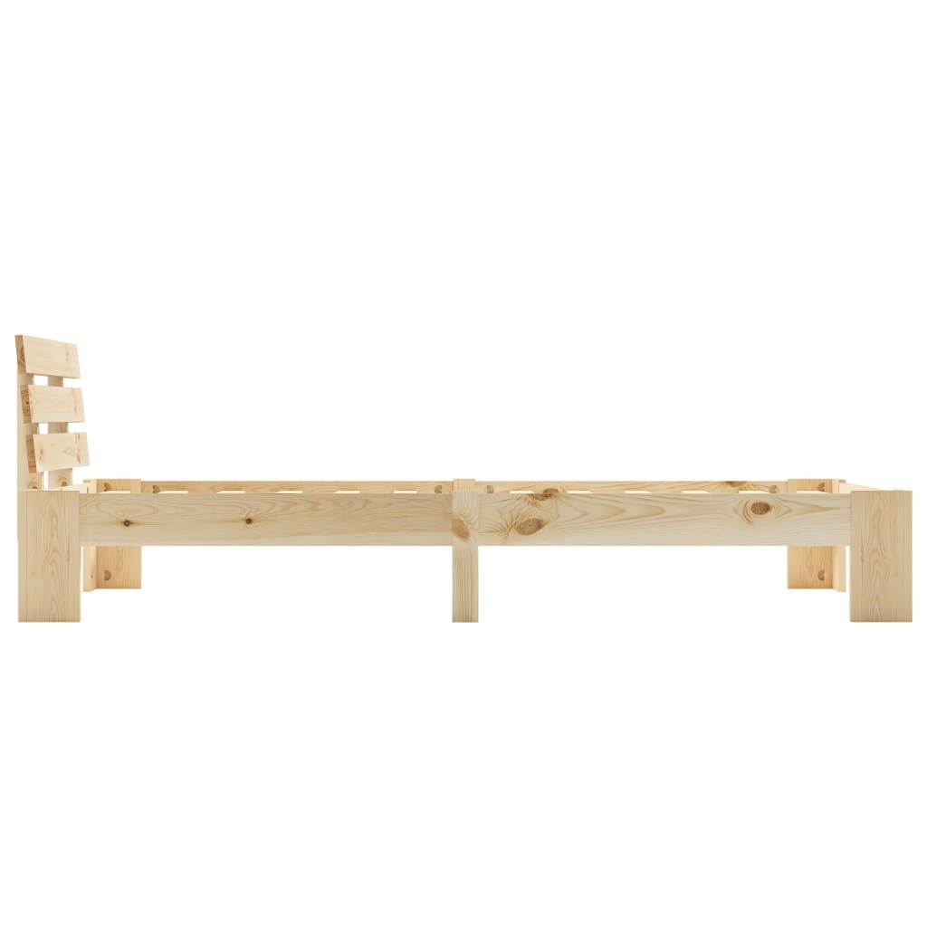 Bedframe massief grenenhout 100x200 cm is nu te koop bij PeponiXL, paradijselijk wonen!