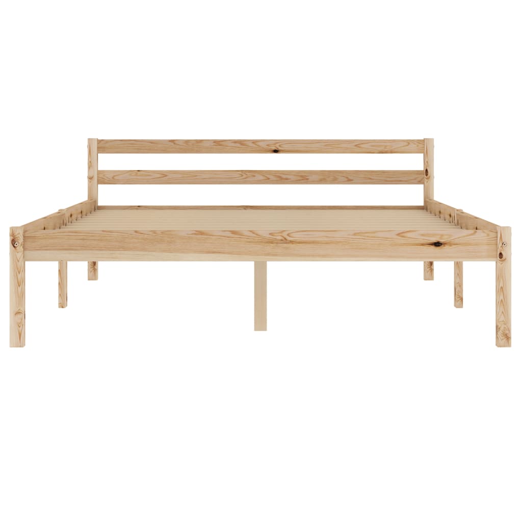 Bedframe massief grenenhout 120x200 cm is nu te koop bij PeponiXL, paradijselijk wonen!