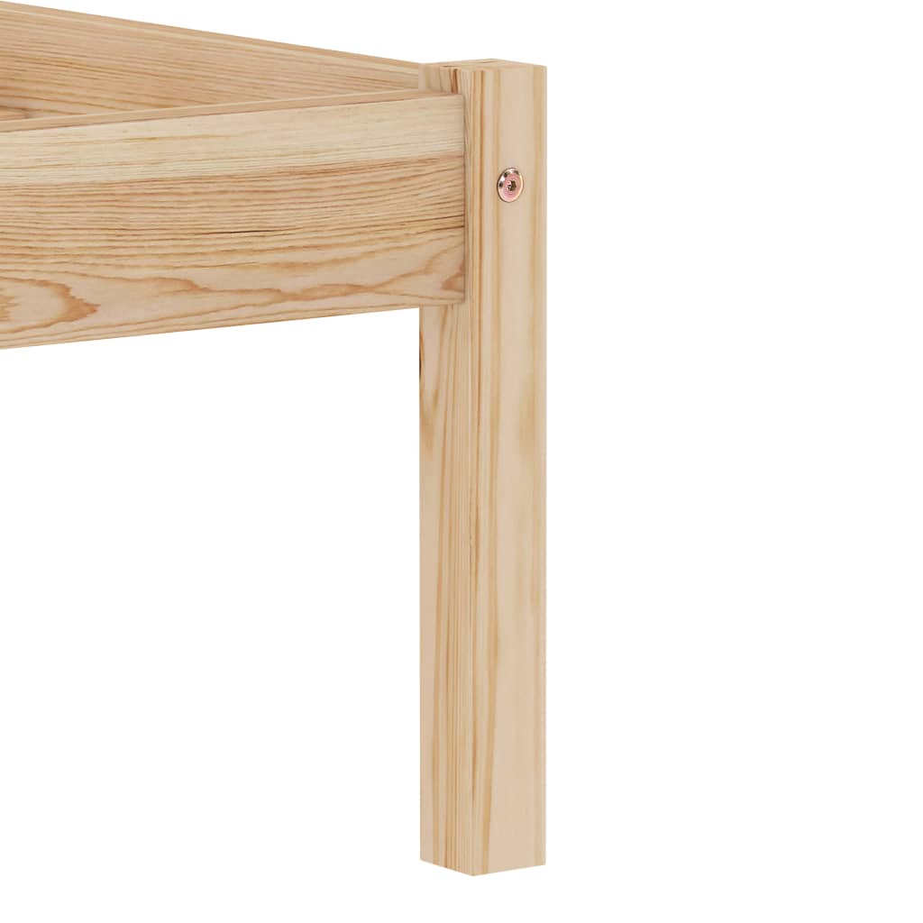 Bedframe massief grenenhout 120x200 cm is nu te koop bij PeponiXL, paradijselijk wonen!