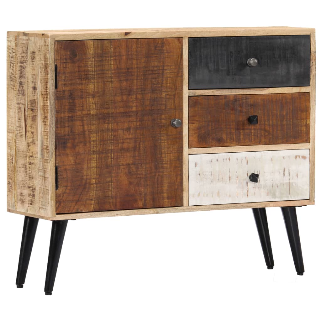 Dressoir 88x30x73 cm massief mangohout is nu te koop bij PeponiXL, paradijselijk wonen!
