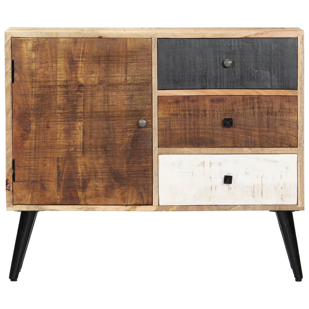 Dressoir 88x30x73 cm massief mangohout is nu te koop bij PeponiXL, paradijselijk wonen!