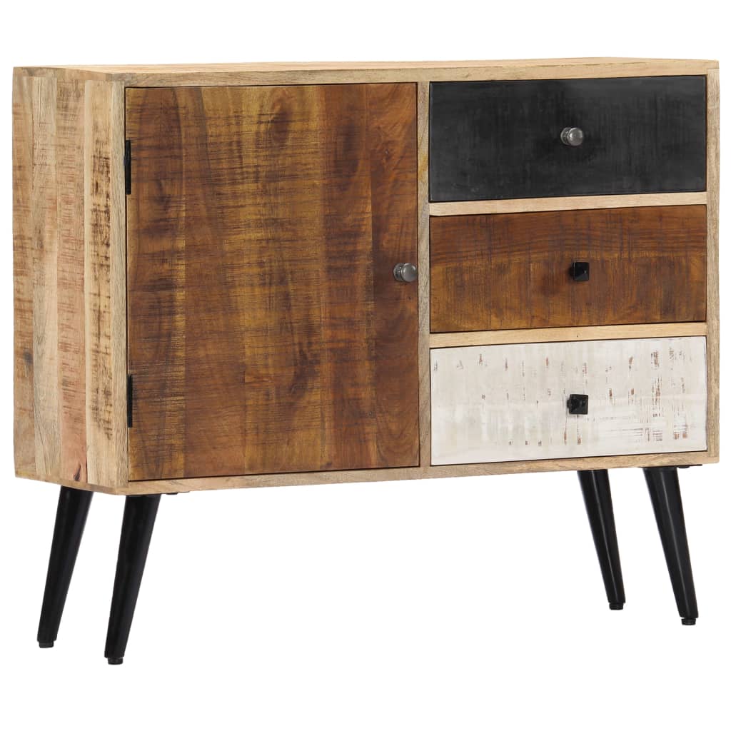 Dressoir 88x30x73 cm massief mangohout is nu te koop bij PeponiXL, paradijselijk wonen!