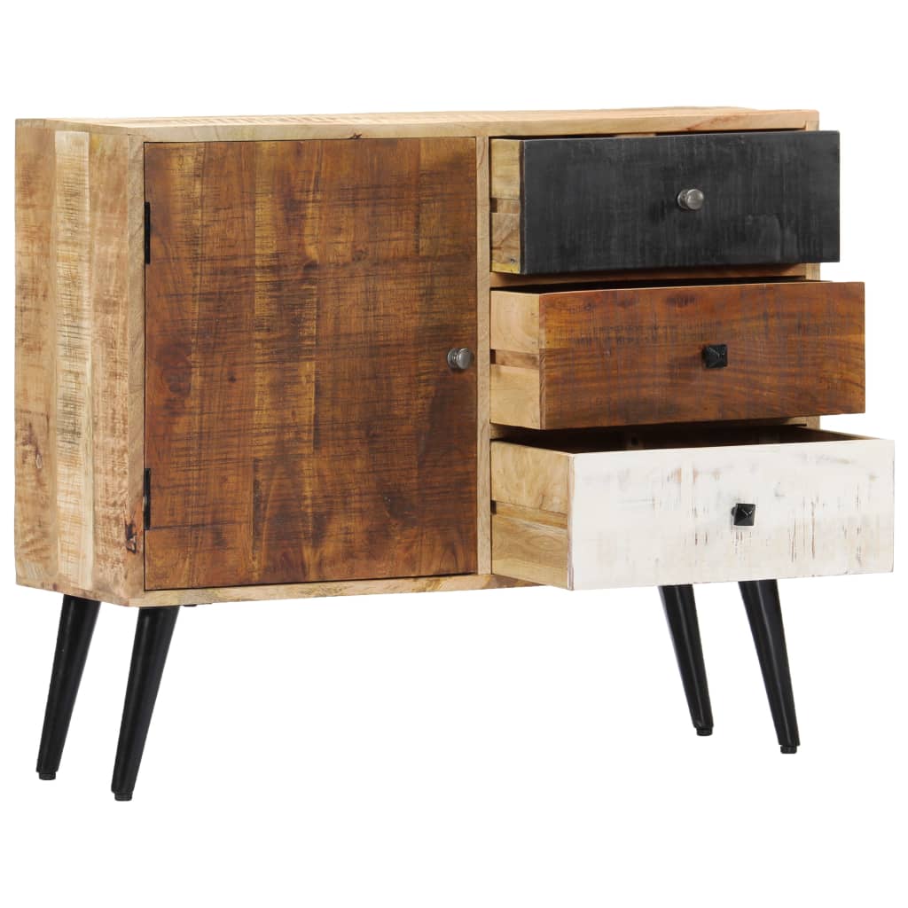 Dressoir 88x30x73 cm massief mangohout is nu te koop bij PeponiXL, paradijselijk wonen!