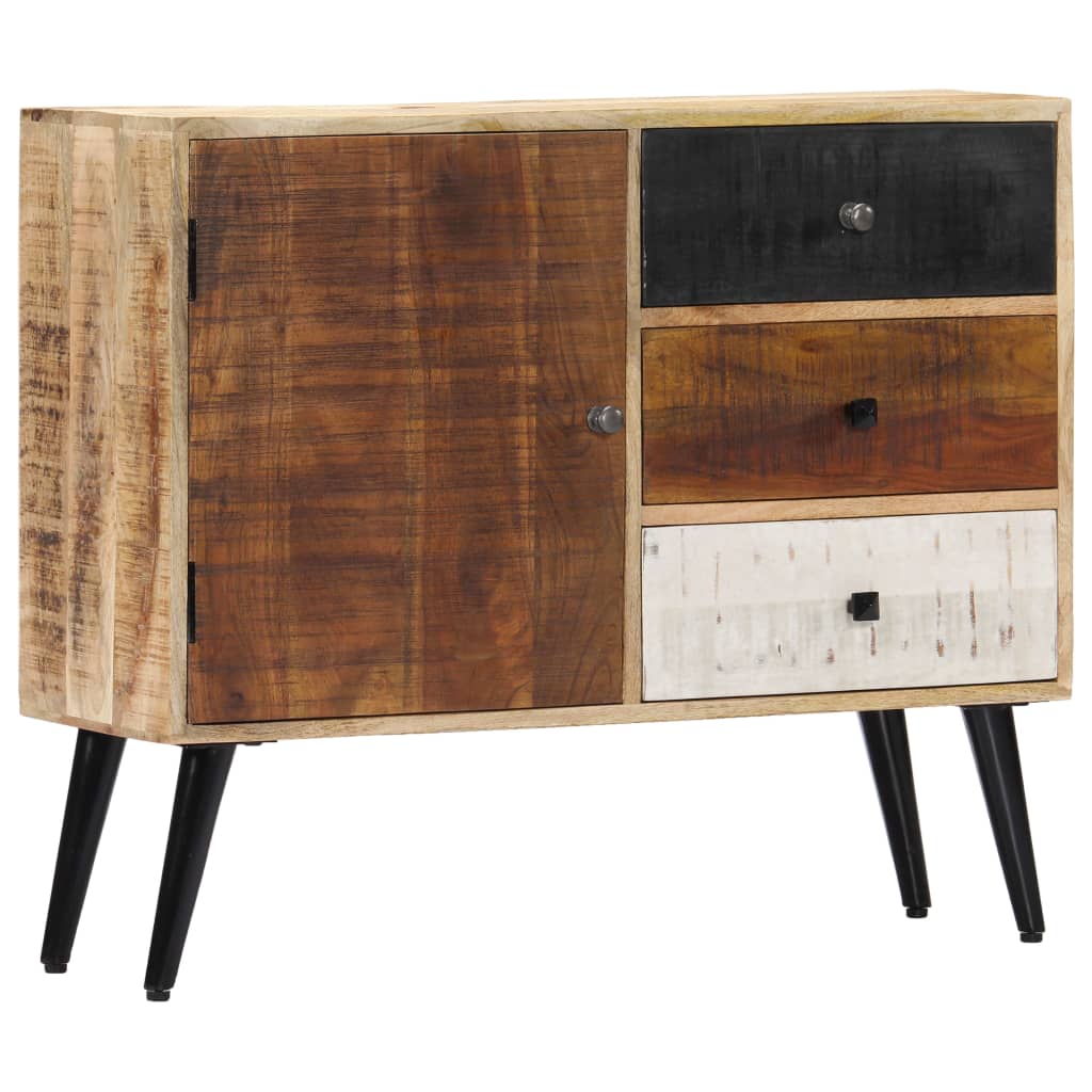 Dressoir 88x30x73 cm massief mangohout is nu te koop bij PeponiXL, paradijselijk wonen!