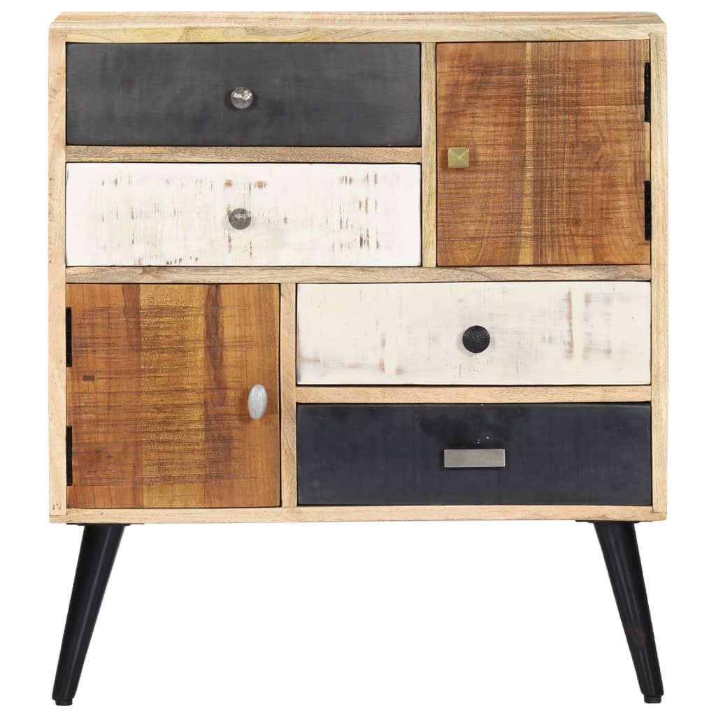 Dressoir 70x30x78 cm massief mangohout is nu te koop bij PeponiXL, paradijselijk wonen!