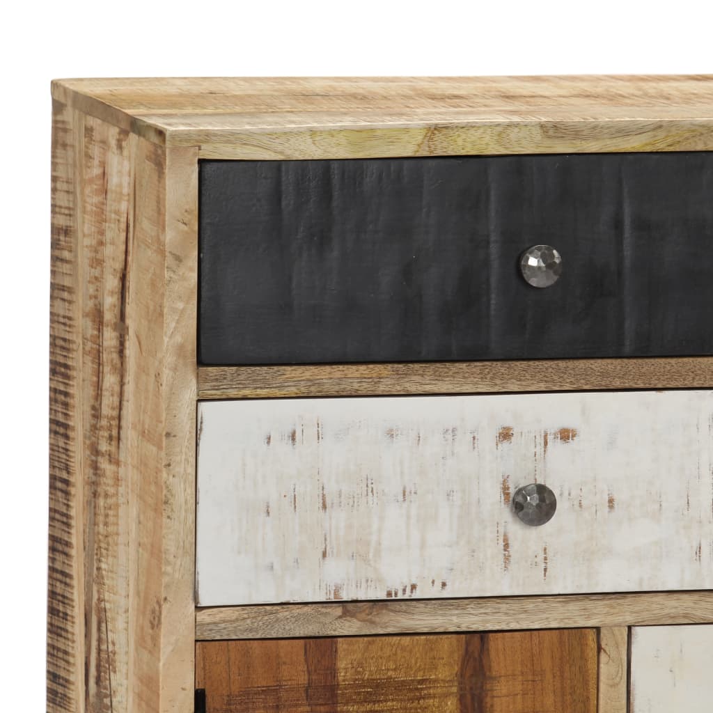 Dressoir 70x30x78 cm massief mangohout is nu te koop bij PeponiXL, paradijselijk wonen!