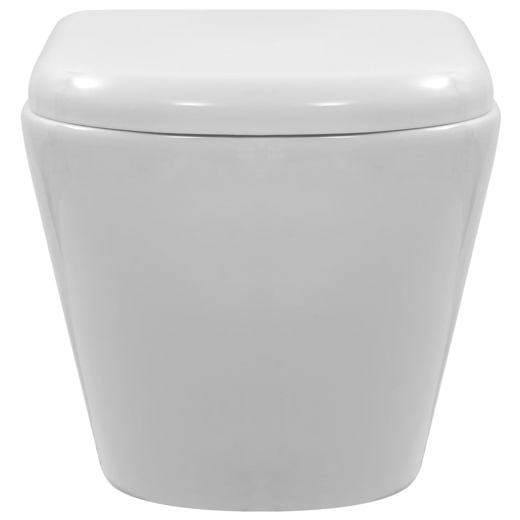 Hangend toilet randloos keramiek wit is nu te koop bij PeponiXL, paradijselijk wonen!