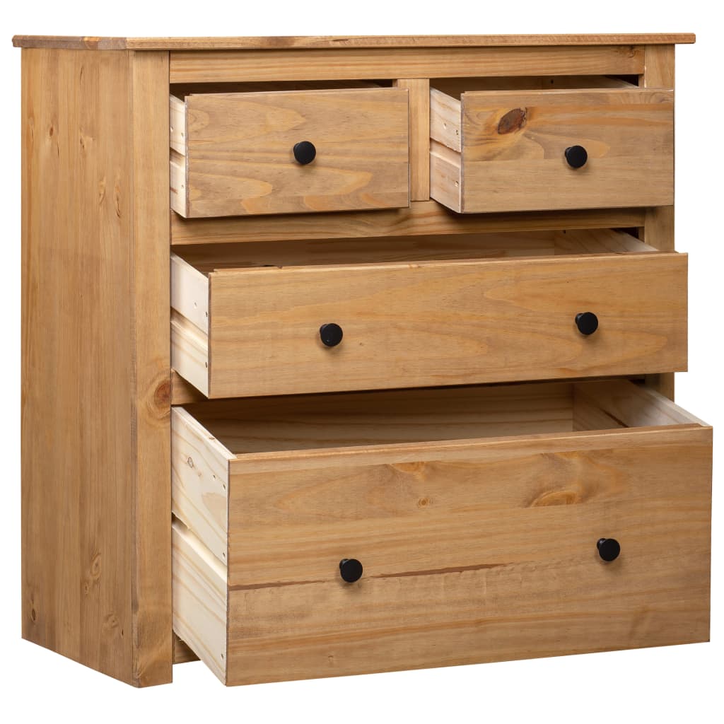 Dressoir Panama Range 80x40x83 cm grenenhout is nu te koop bij PeponiXL, paradijselijk wonen!