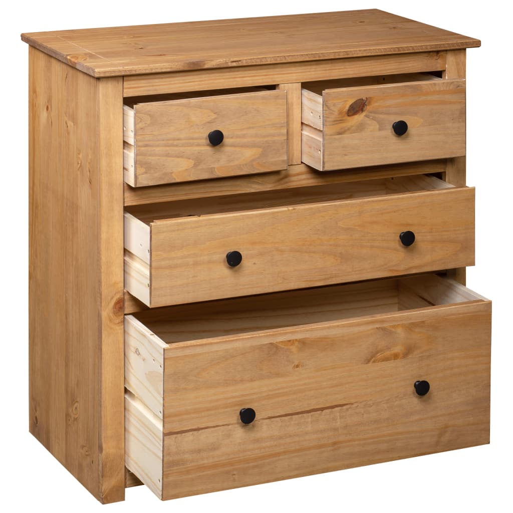 Dressoir Panama Range 80x40x83 cm grenenhout is nu te koop bij PeponiXL, paradijselijk wonen!