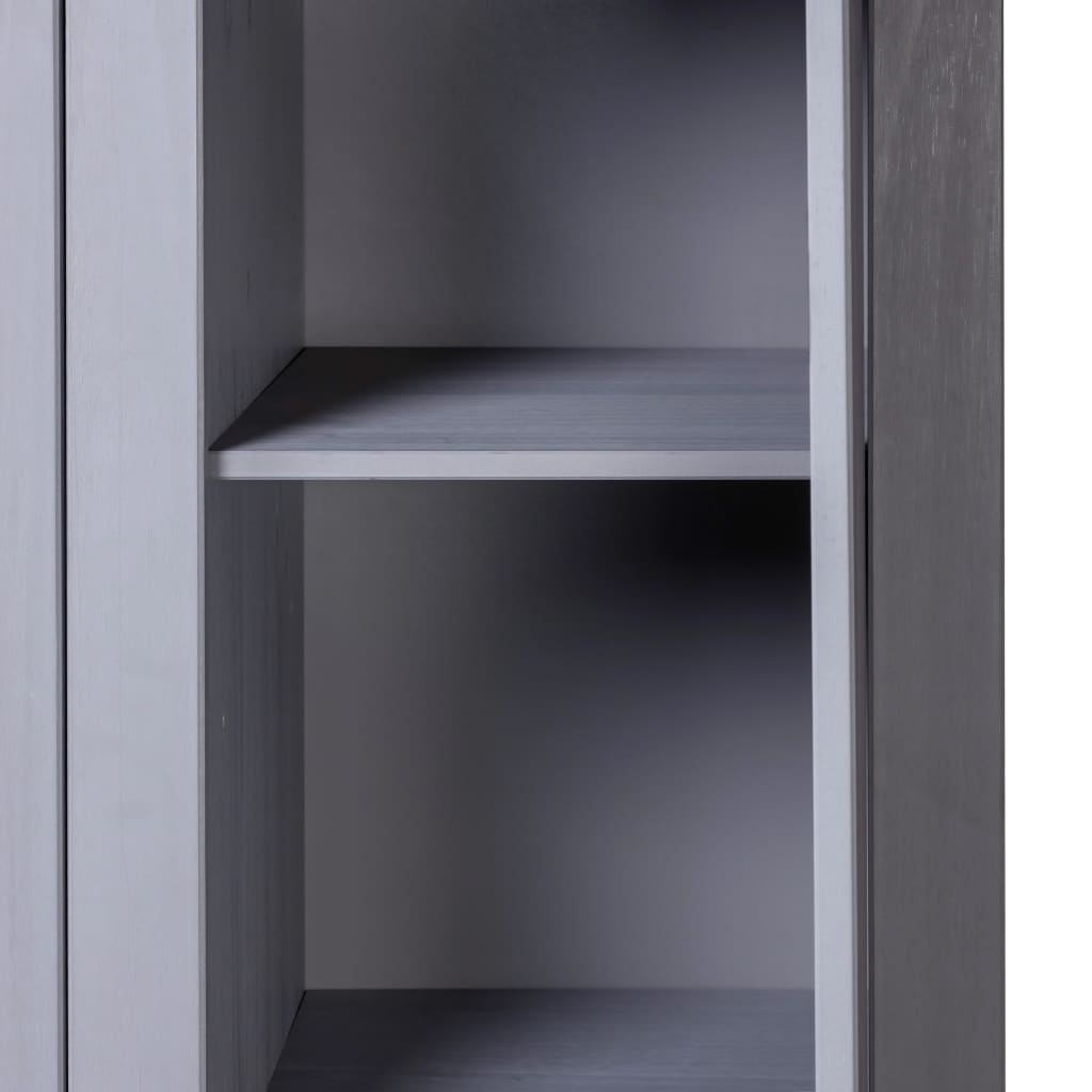 Kledingkast Panama Range 118x50x171,5 cm grenenhout grijs is nu te koop bij PeponiXL, paradijselijk wonen!