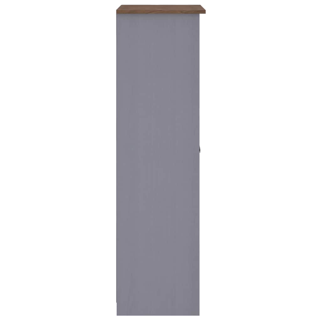 Kledingkast Panama Range 80x50x171,5cm massief grenenhout grijs is nu te koop bij PeponiXL, paradijselijk wonen!