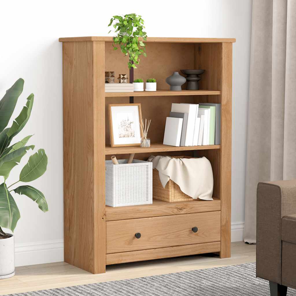 Boekenkast Panama Range 80x35x110 cm massief grenenhout is nu te koop bij PeponiXL, paradijselijk wonen!