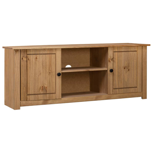 Tv-kast Panama Range 120x40x50 cm massief grenenhout is nu te koop bij PeponiXL, paradijselijk wonen!