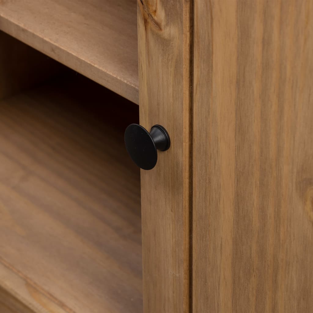 Tv-kast Panama Range 120x40x50 cm massief grenenhout is nu te koop bij PeponiXL, paradijselijk wonen!