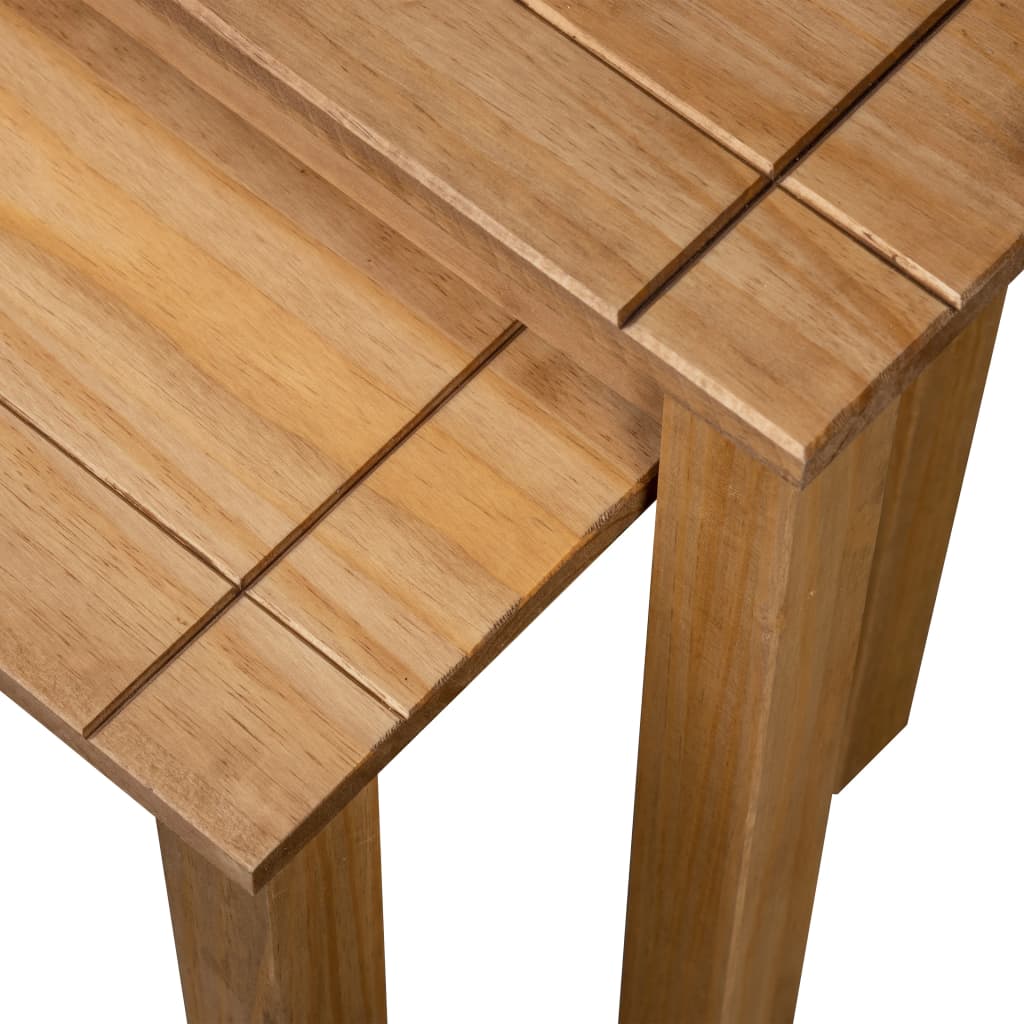 2-delige Tafeltjesset Panama Range massief grenenhout is nu te koop bij PeponiXL, paradijselijk wonen!