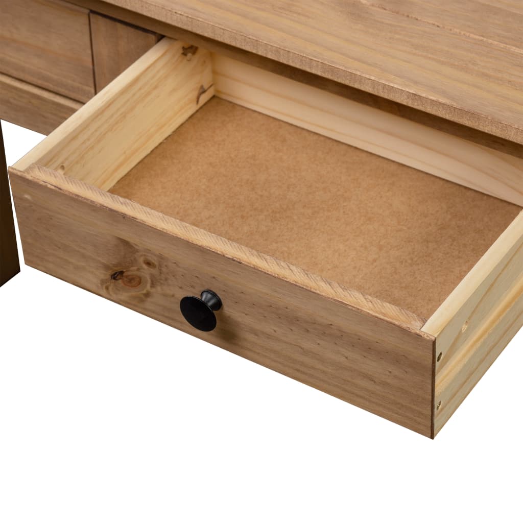 Wandtafel Panama Range 110x40x72 cm massief grenenhout is nu te koop bij PeponiXL, paradijselijk wonen!