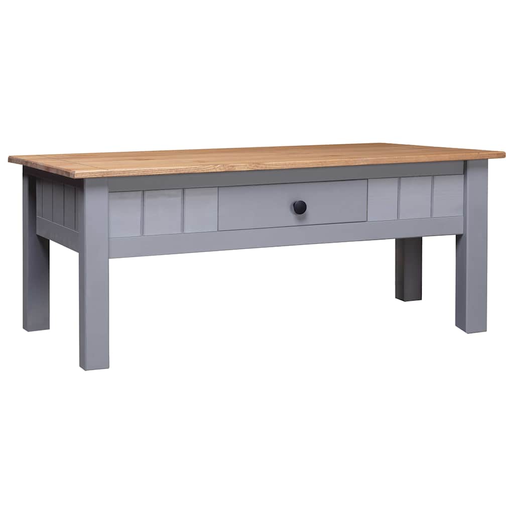 Salontafel Panama Range 100x60x43,5 cm massief grenenhout grijs is nu te koop bij PeponiXL, paradijselijk wonen!