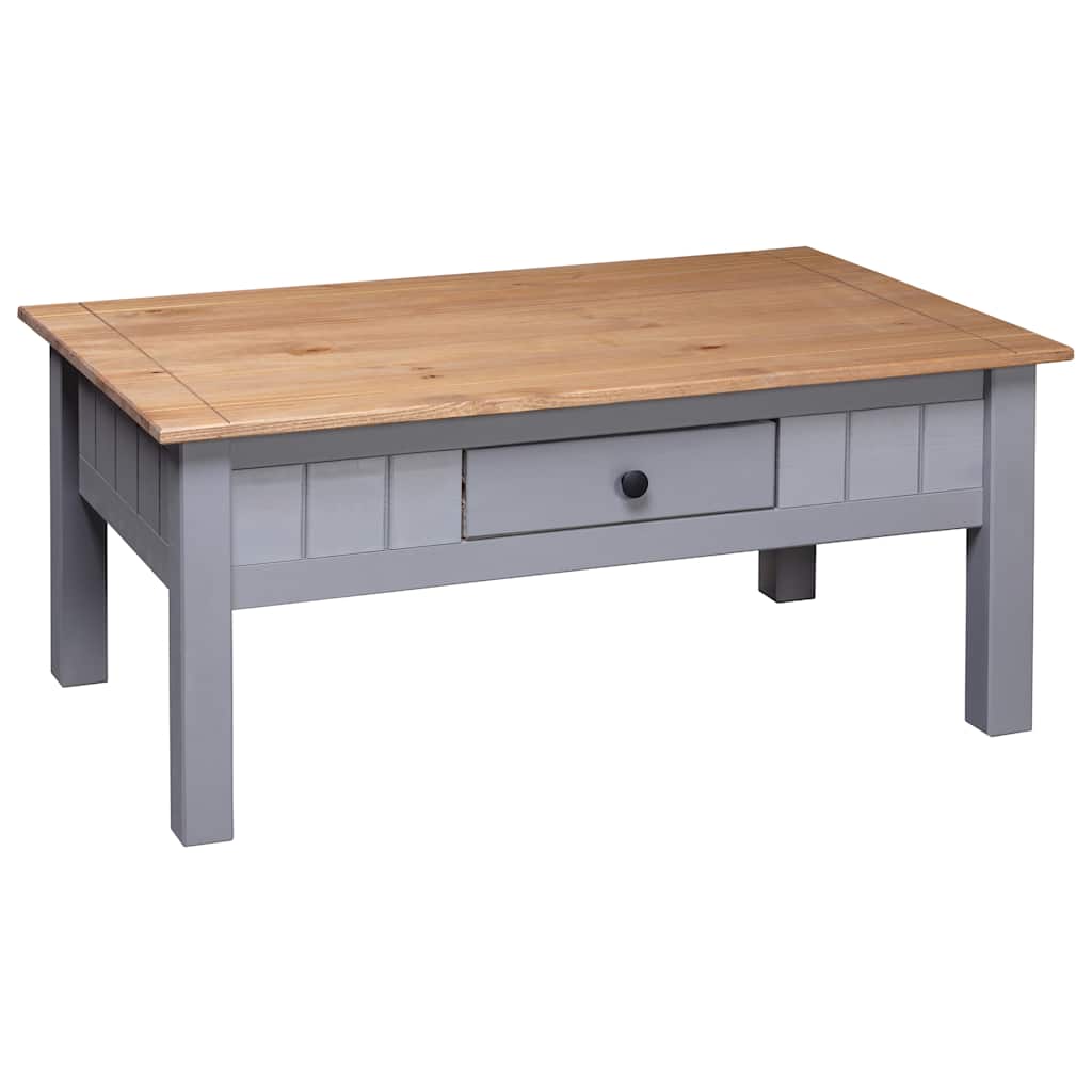 Salontafel Panama Range 100x60x43,5 cm massief grenenhout grijs is nu te koop bij PeponiXL, paradijselijk wonen!