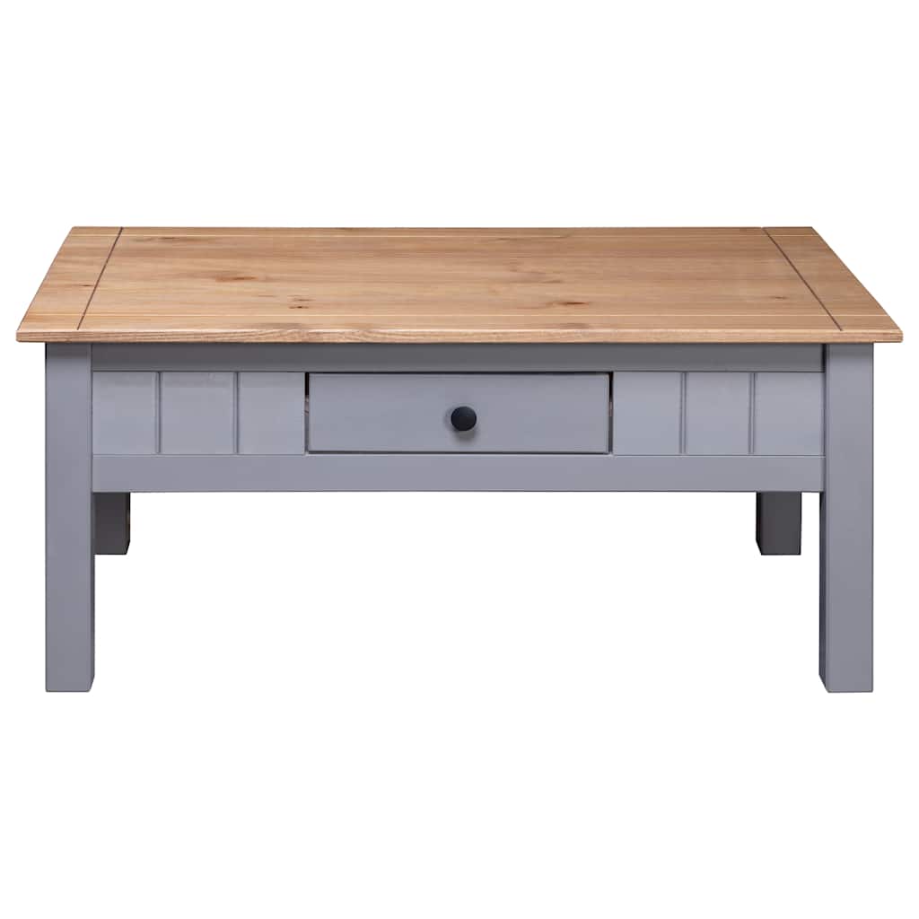 Salontafel Panama Range 100x60x43,5 cm massief grenenhout grijs is nu te koop bij PeponiXL, paradijselijk wonen!