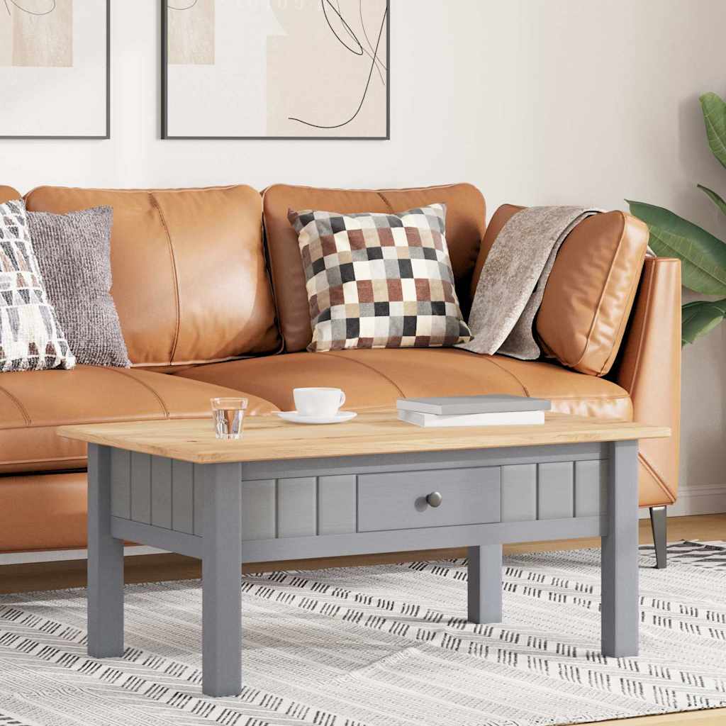 Salontafel Panama Range 100x60x43,5 cm massief grenenhout grijs is nu te koop bij PeponiXL, paradijselijk wonen!