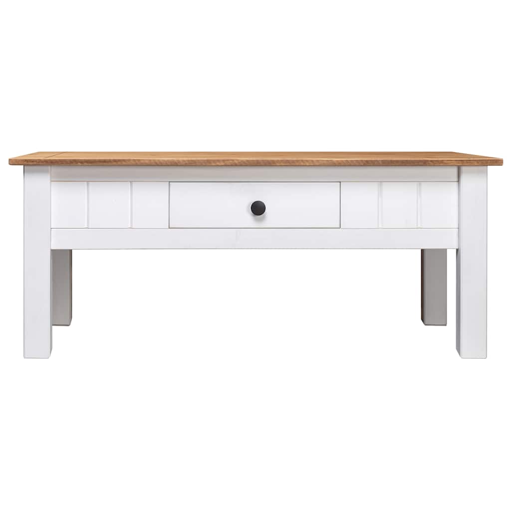 Salontafel Panama Range 100x60x43,5 cm massief grenenhout wit is nu te koop bij PeponiXL, paradijselijk wonen!