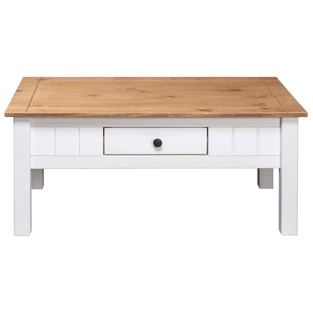 Salontafel Panama Range 100x60x43,5 cm massief grenenhout wit is nu te koop bij PeponiXL, paradijselijk wonen!