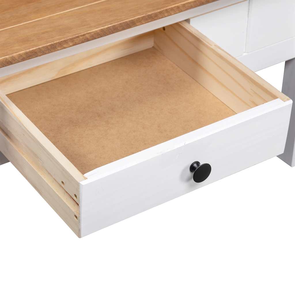 Salontafel Panama Range 100x60x43,5 cm massief grenenhout wit is nu te koop bij PeponiXL, paradijselijk wonen!
