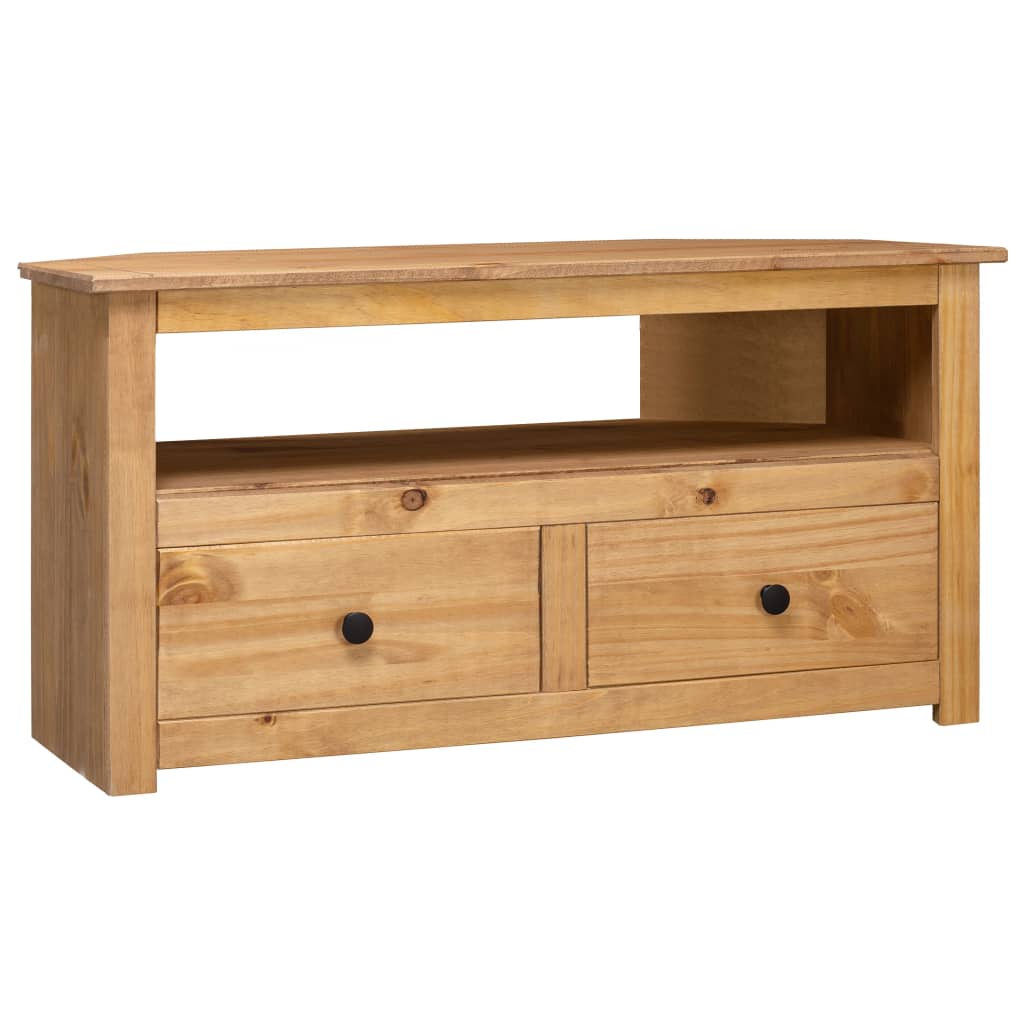 Tv-hoekkast Panama Range 93x49x49 cm massief grenenhout is nu te koop bij PeponiXL, paradijselijk wonen!