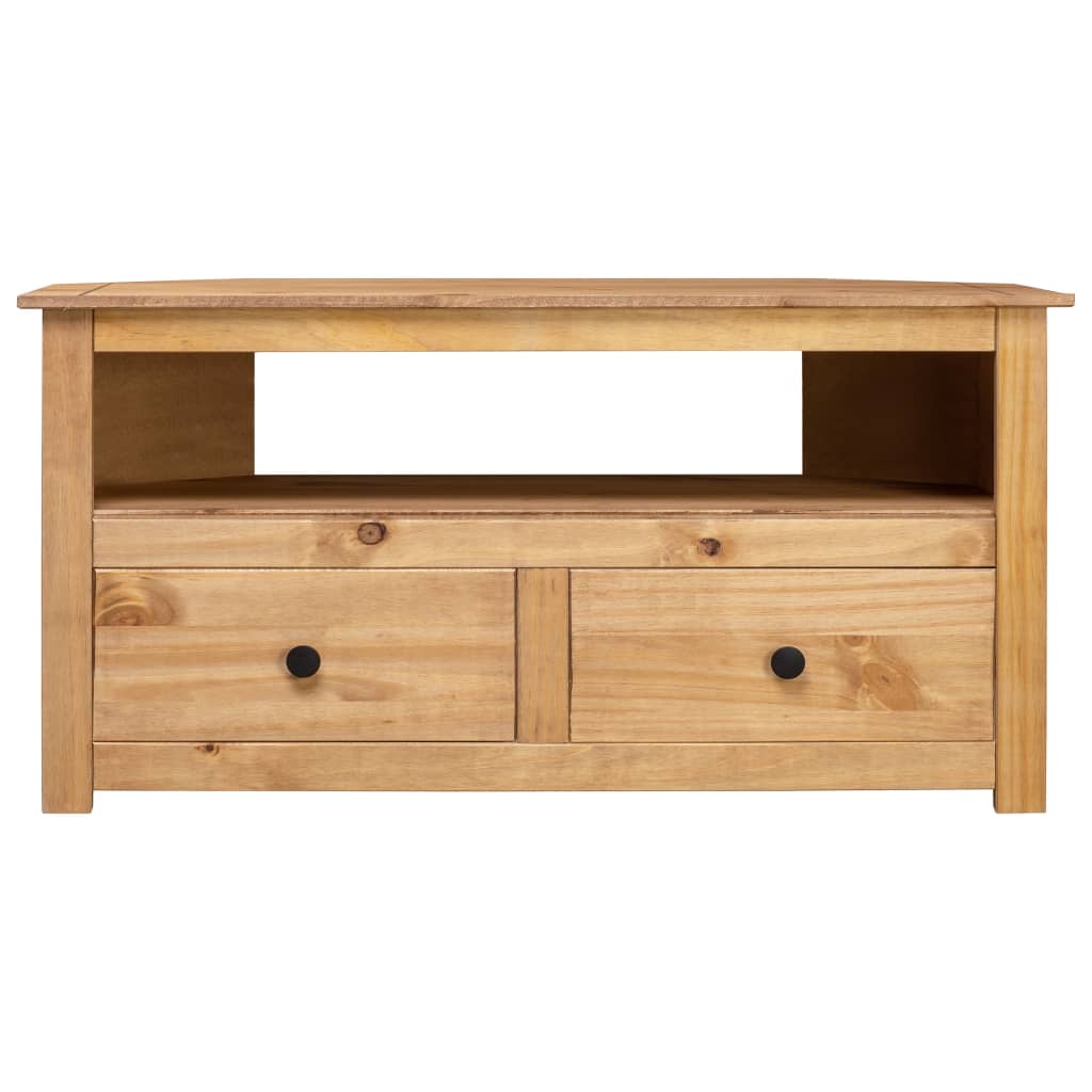Tv-hoekkast Panama Range 93x49x49 cm massief grenenhout is nu te koop bij PeponiXL, paradijselijk wonen!