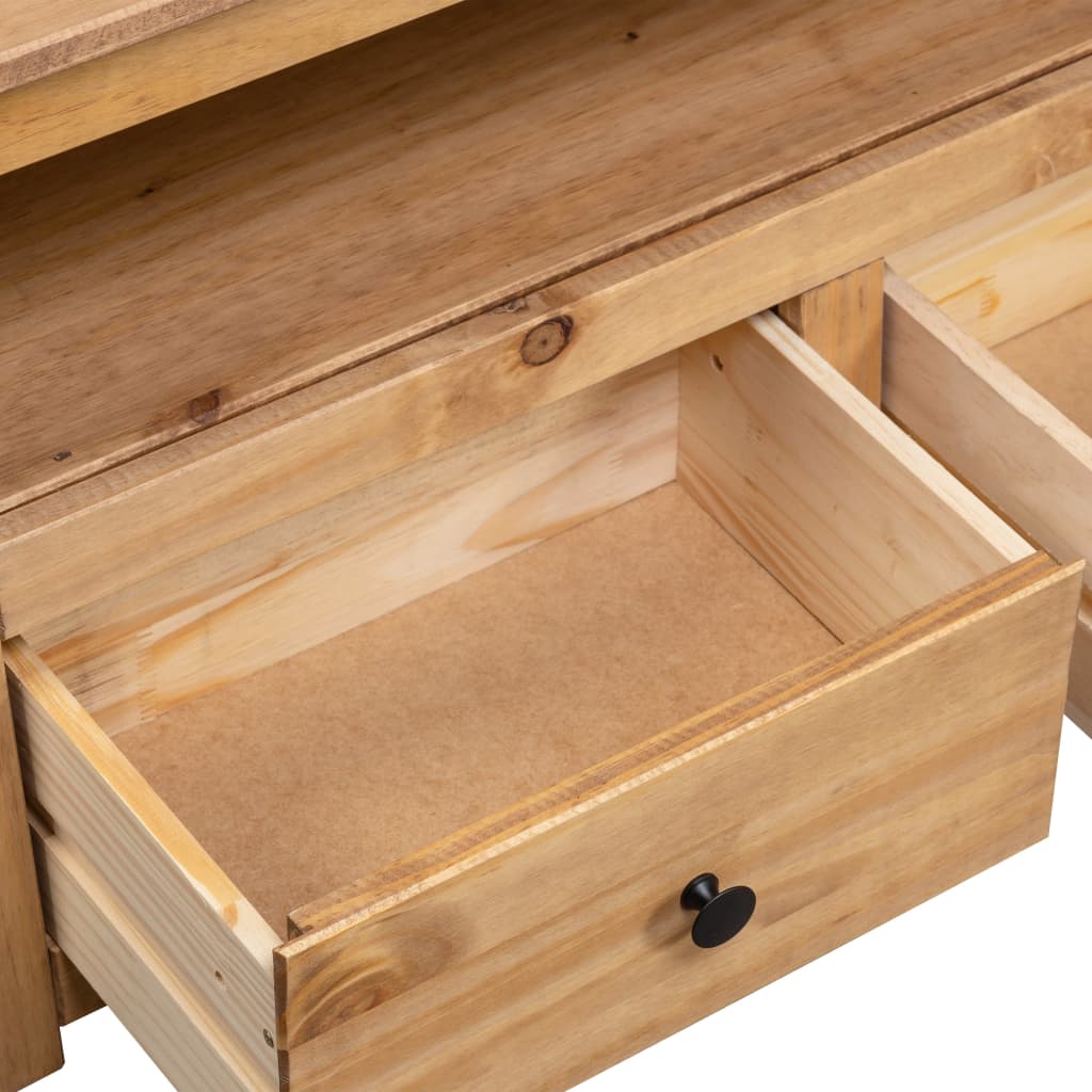 Tv-hoekkast Panama Range 93x49x49 cm massief grenenhout is nu te koop bij PeponiXL, paradijselijk wonen!