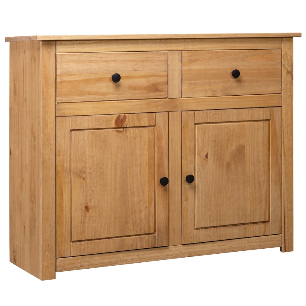 Dressoir Panama Range 93x40x80 cm massief grenenhout is nu te koop bij PeponiXL, paradijselijk wonen!