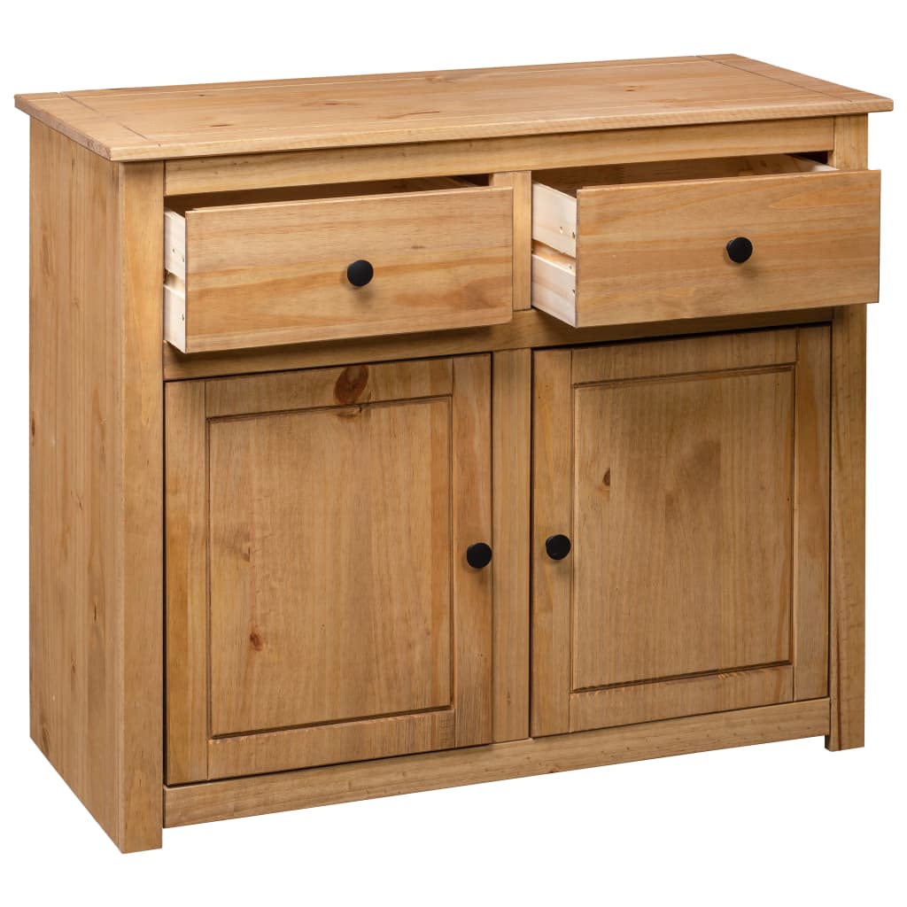 Dressoir Panama Range 93x40x80 cm massief grenenhout is nu te koop bij PeponiXL, paradijselijk wonen!