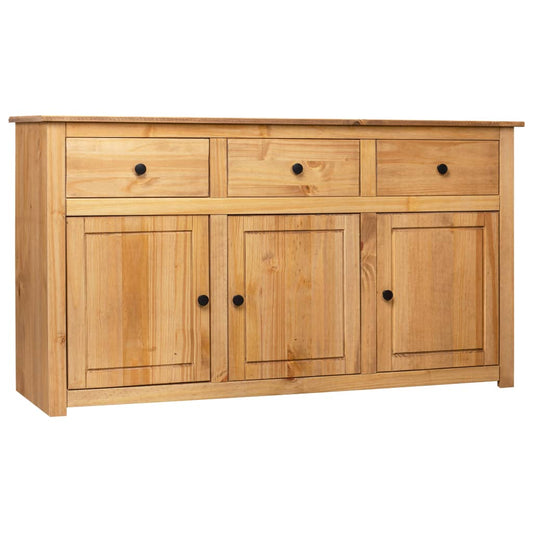 Dressoir Panama Range 135x40x80 cm massief grenenhout is nu te koop bij PeponiXL, paradijselijk wonen!
