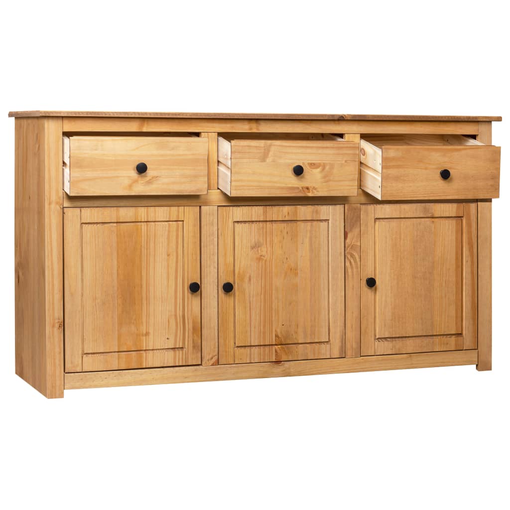 Dressoir Panama Range 135x40x80 cm massief grenenhout is nu te koop bij PeponiXL, paradijselijk wonen!