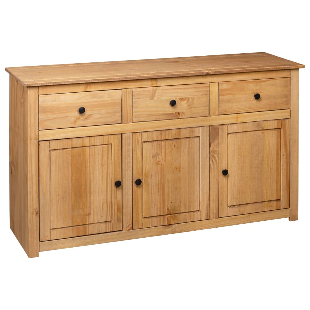Dressoir Panama Range 135x40x80 cm massief grenenhout is nu te koop bij PeponiXL, paradijselijk wonen!
