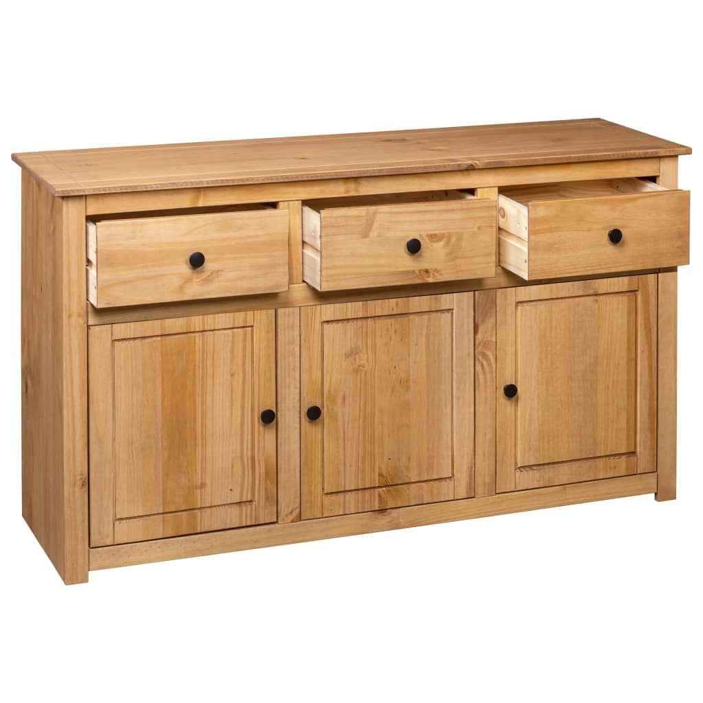 Dressoir Panama Range 135x40x80 cm massief grenenhout is nu te koop bij PeponiXL, paradijselijk wonen!