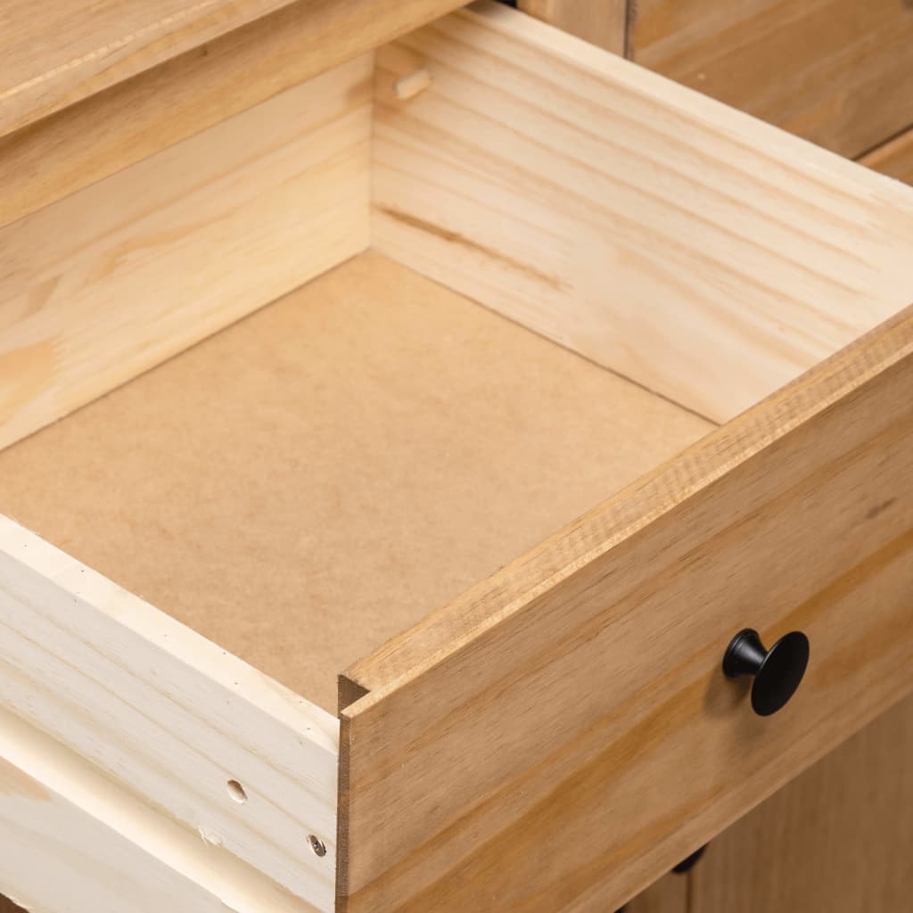 Dressoir Panama Range 135x40x80 cm massief grenenhout is nu te koop bij PeponiXL, paradijselijk wonen!