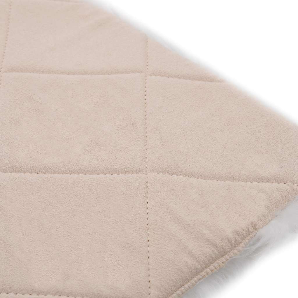 Stoelkussens 2 st 40x40 cm echt schapenvacht wit is nu te koop bij PeponiXL, paradijselijk wonen!